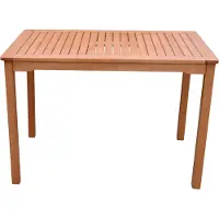 Harms Import 985158 Gartentisch Pittsburgh braun rechteckig