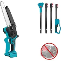 OEM Motosega elettrica, motore potente, velocità della catena efficiente, 0 batteria 0 caricabatteria