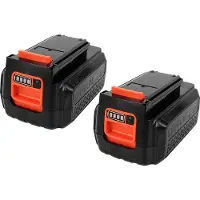 PowerSmart 2Pz 2Ah 40V Cordless Brushless Lavatrici BLACK & DECKER BCSTE636L1-QW,LBX2040,LBX36,LBXR2036,LBX1540