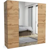Furnlux Classic FURNLUX Stuoia per cappotti A Brown 150cm / Colore principale: Brown / Dimensioni: 150 x 60 x 205 cm