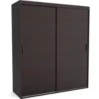 Furnlux Classic FURNLUX Stuoia per cappotti C Brown 190cm / Colore principale: Brown / Dimensioni: 190 x 60 x 205 cm