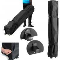 Ekspand | Borsa da trasporto per tenda 3x3 m - con rotelle - Impermeabile - Realizzazione robusta - Trasporto pratico