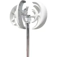 OEM Turbina eolica verticale, capacità a basse velocità del vento, produzione di energia ecologica, bianco 2-b, 2000W-b, 24V