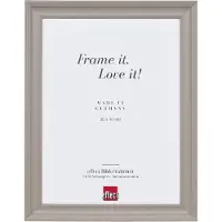 Effect Bilderrahmen Cornice in legno Effect Profil 2420 25x60 cm, marrone chiaro con vetro museale