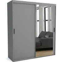 Furnlux Classic Tappeto FURNLUX C Grigio 180cm / Colore principale: Grigio / Dimensioni: 180 x 60 x 205 cm