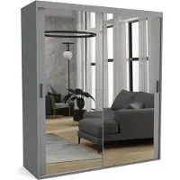 Furnlux Classic Tappeto FURNLUX C Grigio 180cm / Colore principale: Grigio / Dimensioni: 180 x 60 x 205 cm