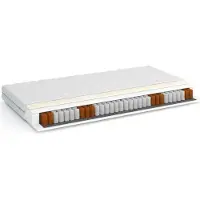 Furnlux Classic FURNLUX Materasso a molle Viva Bianco 80x180cm / Hauptfarbe: Weiß / Dimensioni: 80 x 180 x 18 cm