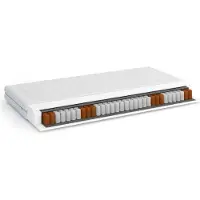 Furnlux Classic FURNLUX Materasso a molle Lugo Bianco 90x200cm / Colore principale: Bianco / Dimensioni: 90 x 200 x 18 cm