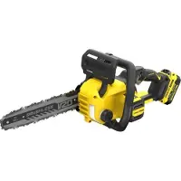 Stanley Motosega elettrica senza fili Fatmax, brushless, 18 V, 30 cm, batteria 4 Ah + caricabatteria
