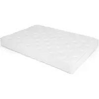 Costway Materasso 140 x 200 cm, materasso a molle, materasso a molle insacchettate, altezza 20 cm, H3 medium firm, schiuma ergonomica comfort, in scatola