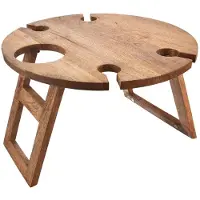 Orion Mango Tavolino da picnic ø 39,5 cm, legno 153878