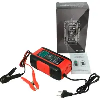 PowerSmart Caricabatterie intelligente 12V 10A/24V 5A per veicoli fuoristrada/carrelli da golf/motociclette/automobili/marine ecc. Caricabatterie rapido