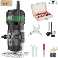 OEM Fresatrice per legno, regolabile a 6 velocità, potente motore da 800 W, avanzata