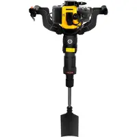 StarTech.com Scavatrice portatile per alberi - Estrattore di alberi - Con pala - Velocità 6500 giri/min - A guida manuale - Giallo