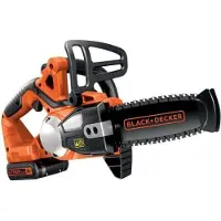 Black & Decker Motosega a batteria BLACK&DECKER GKC1820L20-QW, 18 V, lama da 20 cm, incl. batteria da 2 Ah e caricabatteria