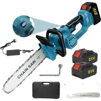 OEM Troncatrice a catena elettrica, motore brushless, display digitale della potenza, batteria Blue-2