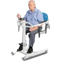 OEM Sedia di trasferimento per pazienti, regolabile da 42 a 77 cm, portata 120 kg, 40 x 42,4 cm