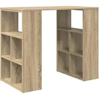 Syfax Scrivania Rovere Sonoma 90 x 50 x 75 cm Legno multistrato