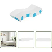 The Living Store Materasso a molle insacchettate di media consistenza 70x200 cm