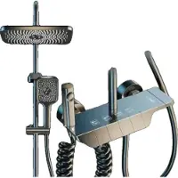 OEM Set rubinetteria doccia, display digitale, tecnologia Hydro Power, grigio senza display