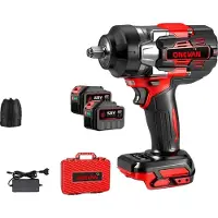 OEM Avvitatore elettrico, coppia 2800 N.m, motore brushless, batteria grande 2, set da 12 pezzi