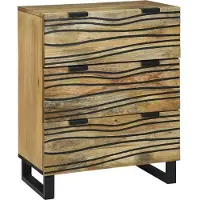 Syfax Credenza Marrone 60 x 33.5 x 75 cm Legno massello di mango