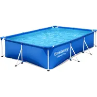 Bestway 56404 Mensola da giardino per piscina 300 cm x 201 cm x 66 cm