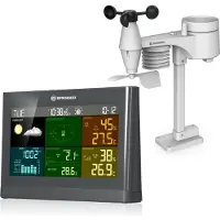 Bresser Wetter Center 5-in-1 Comfort grau