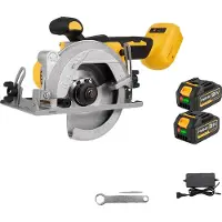 OEM Sega circolare, motore brushless, angolo di taglio regolabile, set di 2 batterie