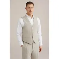 We fashion Waistcoat Beige Taglia: 54 | Gilet Outlet | Uomo | Marrone