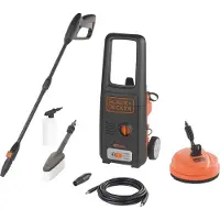 Black & Decker BXPW1400PE idropulitrice 8 accessori 1400W 110 bar 390 l/h