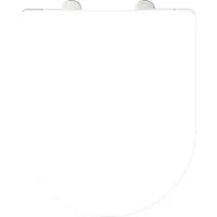 Schutte Sedile per WC SCHÜTTE Duroplast adatto per Laufen PRO, Villeroy & Boch O NOVO, Vitra S50, bianco