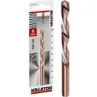 Kreator Punte per metallo HSS Cobalto Ø 2,5mm - 2 pezzi