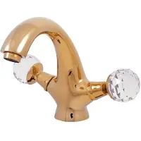 RAV Morsetto-Morsetto Brilliance BRILLIANCE129 Colore: oro, Dimensione: 1/2''