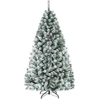 StarTech.com Albero di Natale artificiale - 180 cm - Aghi in PVC - Supporto in metallo - Verde