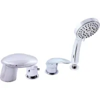 RAV Miscelatore per vasca, Colore: cromo, Dimensioni: 1/2'' (D471.5P)