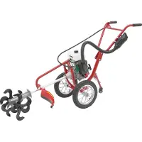 OEM Motocoltivatore a benzina, motore a benzina a 4 tempi, aratro da giardino manuale, SET1