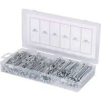 Ks Tools Assortimento di coppiglie 1000 pezzi - 970.0330