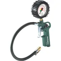 Metabo Pistole per gonfiaggio pneumatici con manometro ad aria compressa RF 60
