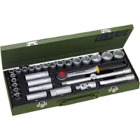 Proxxon 23000 - Set di 29 chiavi a bussola da 1/2 pollice