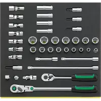 Stahlwille Set di chiavi a bussola TCS 456/31/8, codice prodotto 96830602