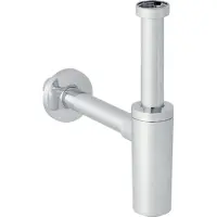 Geberit Sifone diretto per lavabo in PP d 40, cromato 151035, 1 pz.