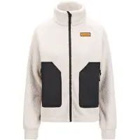 Ajungilak Women's Forfjord ML Jacket Giacca in pile Donna (L, bianco)