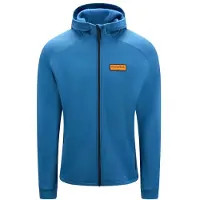 Ajungilak Stretch Hooded ML Jacket Giacca in pile Uomo (M, blu)