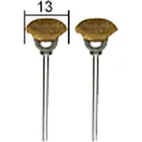 Proxxon Topfbürsten, Messing, 13 mm, 2 Stück