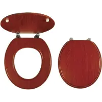 Novaservis Sedile WC in MDF impiallacciato/ORECHLYRA