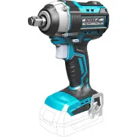 DEDRA-EXIM Avvitatore a percussione a batteria Brushless 1/2 18 V Sas+