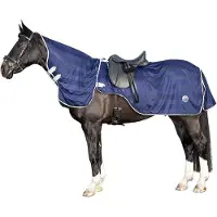 HKM Coperta da passeggio con collare rimovibile