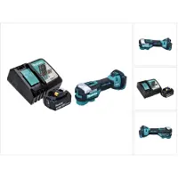 Makita Utensile multifunzione a batteria DTM 52 RM1 18 V Starlock Max Brushless + 1x batteria 4,0 Ah + caricabatterie