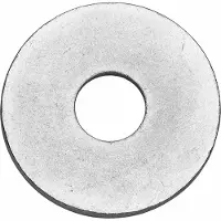 Big Buy Cooking Scatola m 40 pz. rondella larga zinco 6,6x22x2mm fadix